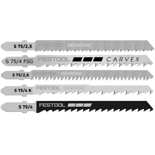 Jeu de 25 lames de scie sauteuse STS-Sort/25 W - FESTOOL - 204275 pas cher Principale L