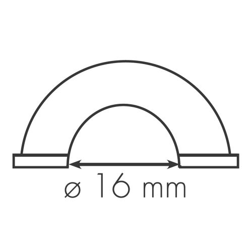 Pince à sertir multicouches pex diamètre 16mm - MEJIX - 180573 pas cher Secondaire 3 L