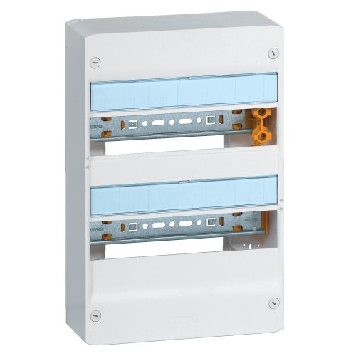 Coffret DRIVIA 13 modules IP30 IK05 blanc 2 rangées LEGRAND 401212 photo du produit