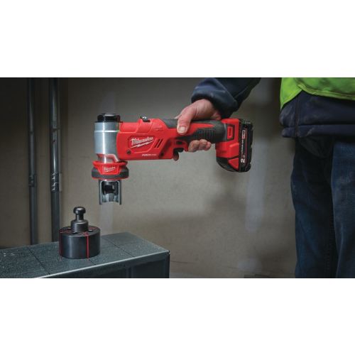 Emporte-pièce hydraulique FORCE LOGIC 18 V M18 HKP-201C + batterie 2 Ah + chargeur + coffret MILWAUKEE 4933451202 photo du produit Secondaire 7 L