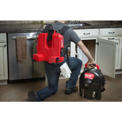 Déboucheur à section et à tambour 18 V FUEL M18 FFSDC10-0 10 mm (sans batterie ni chargeur) MILWAUKEE 4933459707 photo du produit Secondaire 3 L