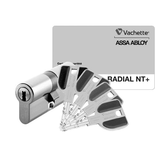 Cylindre à double entrée RADIALIS A2P** 32,5X32,5 laiton nickelé - VACHETTE - 27482000 pas cher Secondaire 3 L