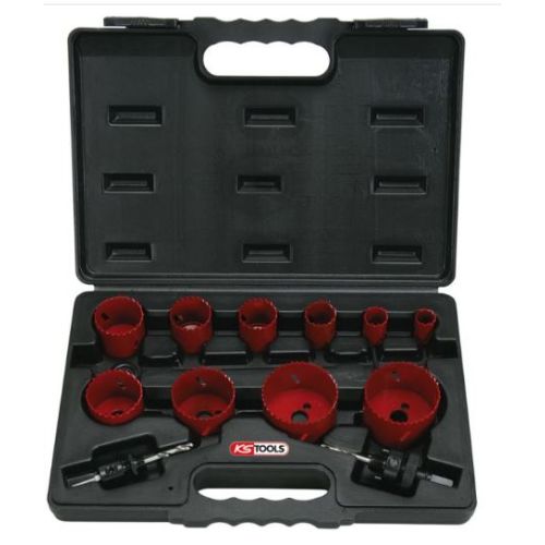 Coffret de 10 scies cloches 19 à 67 mm KS TOOLS 129.5545 photo du produit Principale L