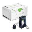 Perceuse-visseuse 18V CXS 18-BASIC (sans batterie ni chargeur) + Systainer³ - FESTOOL - 576882 pas cher