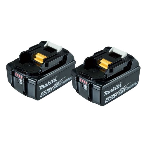 Pack de 2 batteries 18 V MAKSTAR Li-Ion BL1840B 4.0 Ah MAKITA photo du produit