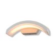 Applique murale LED CURVILIGNE 6 W IP54 3000 K blanc MIIDEX LIGHTING 67780 photo du produit