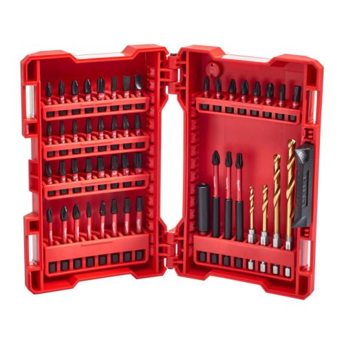 Coffret 48 pièces Shockwave embout et forets MILWAUKEE 4932430906 photo du produit Principale L