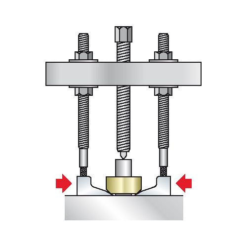 Extracteurs décolleurs 60mm - SAM OUTILLAGE - EX-110-AN pas cher Secondaire 2 L