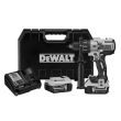 Perceuse-visseuse &agrave; percussion 18V + 2 batteries 5Ah + coffret TSTAK - DEWALT - DCD996P2-QW pas cher