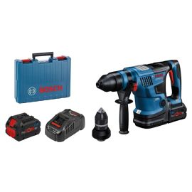 Perforateur SDS Plus 18V Bosch GBH 18V-34 CF Biturbo + 2 batteries Procore 8Ah + chargeur en coffret - 0611914002 photo du produit Principale M