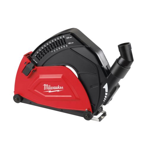 Capot de tronçonnage avec système d'aspiration de poussière DEC 230 pour meuleuse AG 22 - MILWAUKEE TOOL - 4932459340 pas cher Secondaire 2 L