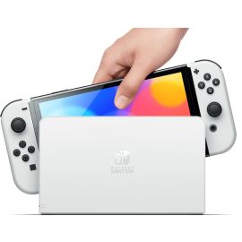 Switch OLED Nintendo blanc pas cher Principale M