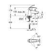 Mitigeur baindouche monotrou EUROSMART GROHE 33412002 photo du produit Secondaire 1 S