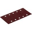 Bo&icirc;te de 50 feuilles abrasives VC 152 VELOURS rectangulaires 115x230mm Grain 80 10T - HERMES - 6075356 pas cher