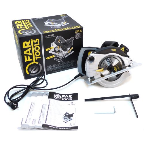 Scie circulaire 1300 W LL 1400F 185 mm FARTOOLS 115436 photo du produit Secondaire 2 L