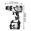 Perceuse-visseuse 18V GSR 18V-60 C + 2 batteries 5,5 Ah + chargeur + L-Boxx BOSCH photo du produit Secondaire 1 S