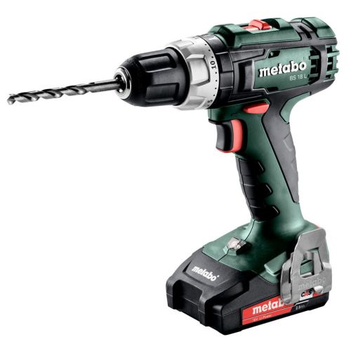 Perceuse-visseuse 18V Metabo BS 18 L + 2 batteries 2Ah + chargeur + coffret metaBOX – 602321500 photo du produit