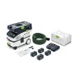 Aspirateur 18V CLEANTEC CTLC MINI I-Plus + set Energie SYS 18 V 4 x 5,2 / TCL 6 DUO - FESTOOL - 577149 pas cher