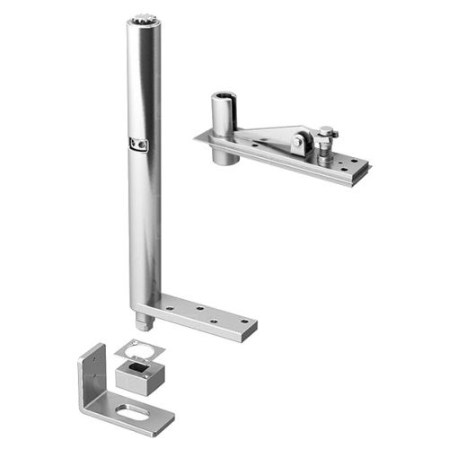 Ferme-portillon invisible simple action tube 40 85kg gauche - MANTION - 25312GT pas cher