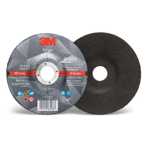 Disque à tronçonner SILVER T41 grain 36+ - 3M - 51801 pas cher Principale L