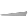 Console U double entraxe 32mm gris 170mm - MONIN - 971816 pas cher