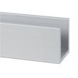 Profil en U 15 x 15 x 15 x 1.5 mm longueur 2 m aluminium DUVAL 41-0102-3022 photo du produit