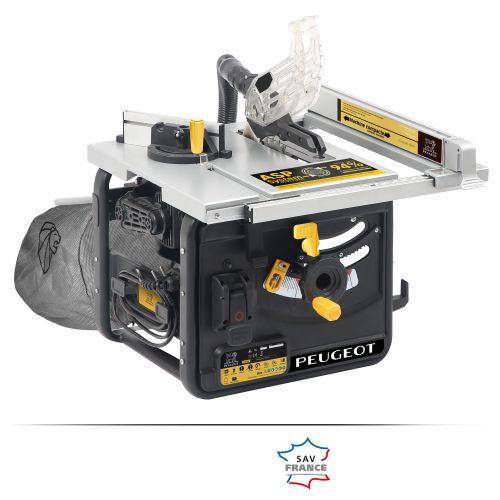 Scie de table 2200 W EnergySaw-185ASP avec aspiration sciures PEUGEOT OUTILLAGE 132007 photo du produit Secondaire 1 L
