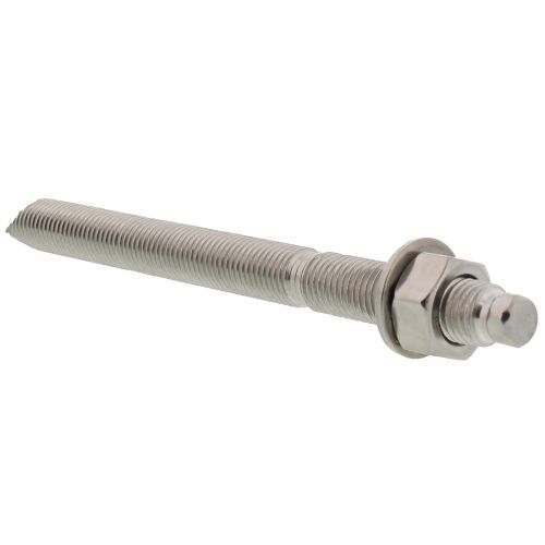 50 Vis Auto-taraudeuses Hexadécimales #12 X 1-1/4 Pouce - Acier Inoxydable 18-8, Tête à Frapper