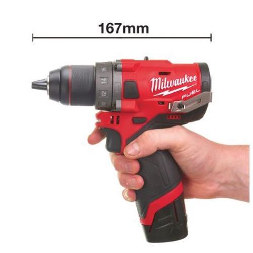 Perceuse à percussion 12V M12 FPD-0 (sans batterie ni chargeur) MILWAUKEE 4933459801 photo du produit Secondaire 3 L