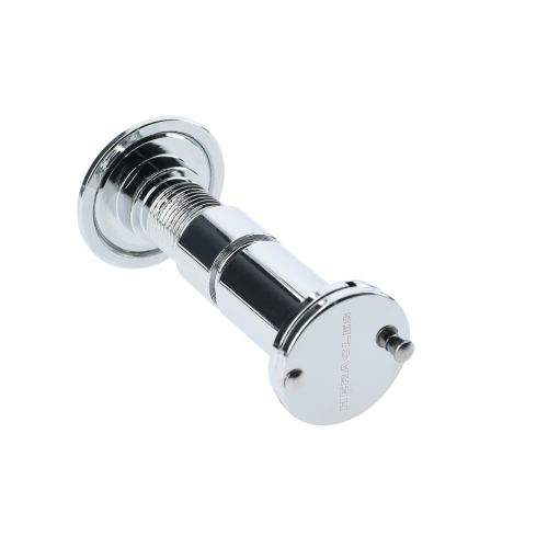 Microviseur pour porte de 25 à 45mm et 52 à 70mm diamètre 14mm laiton chromé - HERACLES - MICRO-22 pas cher Secondaire 3 L