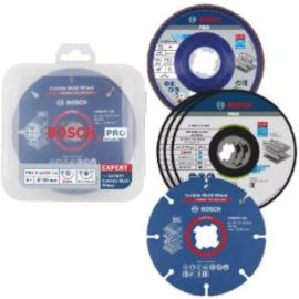Coffret de disques EXPERT X-Lock Bosch pour coupe et ponçage 125 mm 5 pièces - 2608619374 photo du produit Principale M