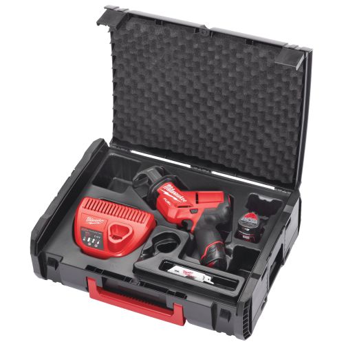 Scie sabre 12 V M12 CHZ-202X HACKZALL + 2 batteries 2 Ah + chargeur + HD BOX MILWAUKEE 4933447738 photo du produit Secondaire 2 L