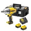 Boulonneuse à chocs 18V XR + 2 batteries 5 Ah + chargeur en coffret T-STAK - DEWALT - DCF899P2-QW pas cher