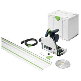 Scie plongeante 1500W Festool TS 60 KEBQ-Plus-FS + Systainer SYS3 - 577417 photo du produit Principale M