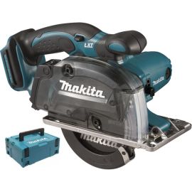 Scie circulaire à métaux 18V Makita DCS552ZJ (sans batterie ni chargeur) + coffret Makpac 3 photo du produit Principale M