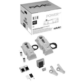 Kit motorisation Faac POWER pour portail battant - 106745 pas cher Principale M