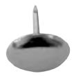 Patin glissant diamètre 25mm acier nickelé - HSI HERMANN - 340050 pas cher