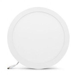 Plafonnier LED LUNA Miidex Lighting blanc D300 mm 24 W 4000 K - 77880 photo du produit Principale M