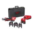 Sertisseuse hydraulique 12 V M12 HPT-202C U-SET + 2 batteries 2,0 Ah + chargeur + coffret MILWAUKEE 4933443110 photo du produit