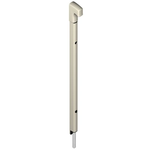 Verrou en applique Danaos tige inox longueur 536 mm blanc RAL9010 LA CROISEE DS DS6366-036 photo du produit Principale L