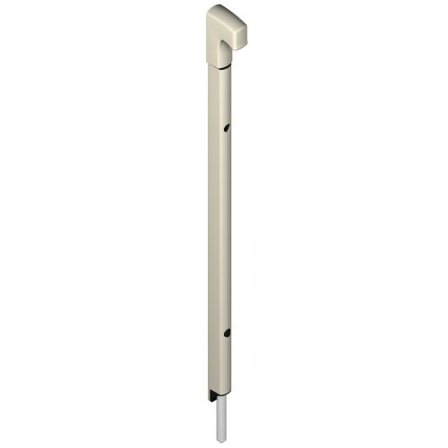 Verrou en applique DANAOS tige inox L 536mm blanc RAL9010 LA CROISEE DS DS6366-036 photo du produit Principale L