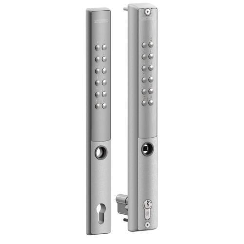 Serrure Vera &agrave; code &eacute;lectronique pour serrure encastr&eacute;e TUB50 LOCINOX P00019405-SILV photo du produit