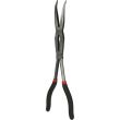 Pince à bec coudée à 45 ° à double articulation 335 mm KS TOOLS 500.7163 photo du produit