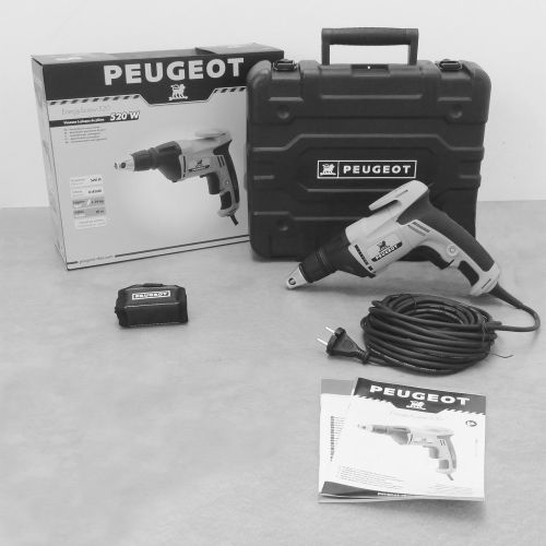 Visseuse à plaque de plâtre 520W EnergyScrew-520 + coffret de transport - PEUGEOT OUTILLAGE - 150009 pas cher Secondaire 8 L