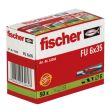 Chevilles universelle sans vis 6X35 boîte de 50 - FISCHER - 53260 pas cher Secondaire 6 S