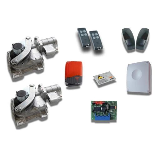 Kit complet avec moteurs enterrés pour portails battants CARDIN KT-HLXCORE24T photo du produit Principale L