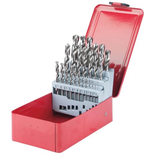 Coffret de 25 forets HSS-G meulés diamètre 1 - 13 mm KS TOOLS 330.2613 photo du produit
