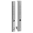 Serrure Vera &agrave; code &eacute;lectronique pour serrure encastr&eacute;e TUB50 LOCINOX P00019405-SILV photo du produit