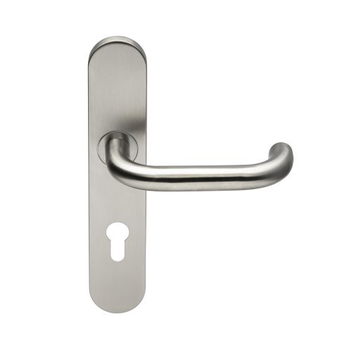 Ensemble sur plaques JADE s&eacute;rie 1294 type cl&eacute; I finition inox bross&eacute; - HERACLES - B-INOX-SP12 pas cher Secondaire 2 L