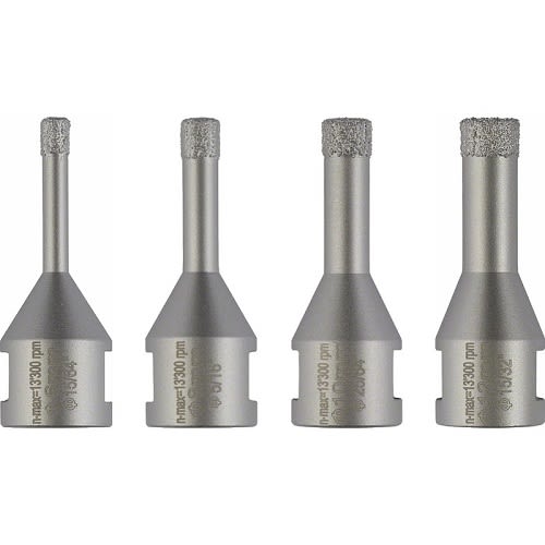 Coffret de 4 forets diamanté M14 D 6 - 8 - 10 - 12 mm BOSCH 2607017579 photo du produit Secondaire 1 L